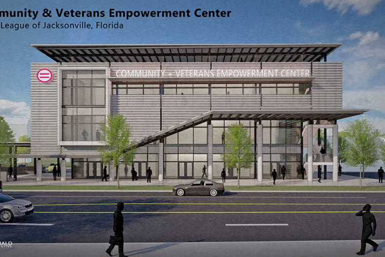 Veterans & Community Empowerment Center Rendering